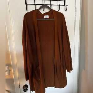 Women’s Old Navy Burnt Orange XXL Cardigan